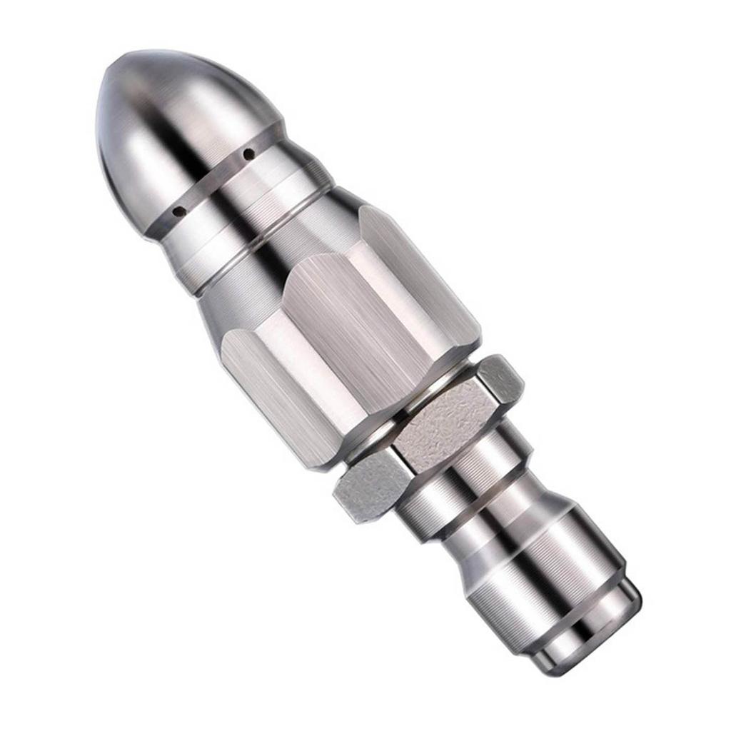 1/4 Zoll Druckrohr-Reinigungswerkzeug, Kanalisationsbagger aus Edelstahl, Hochleistungs-Abflussspülung, entfernt effizient Verstopfungen