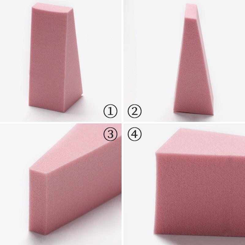 8Pcs Candy Color Soft Sponge for Gradient Effect Nail Art Manicure Tool