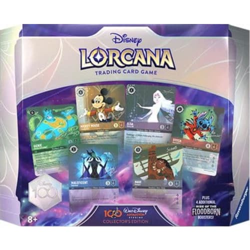 Ravensburger Disney Lorcana TCG:D100 Collector's Edition Gift Set | Deluxe Collector's Set with Over 200 Art Pieces | Ultimate Gaming Experience for A