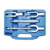 Kugelgelenk-Abzieher-Satz - BGS TECHNIC - 5 Teile - Geschmiedeter Stahl - Öffnung 17,4-28,5 mm - Adapter enthalten