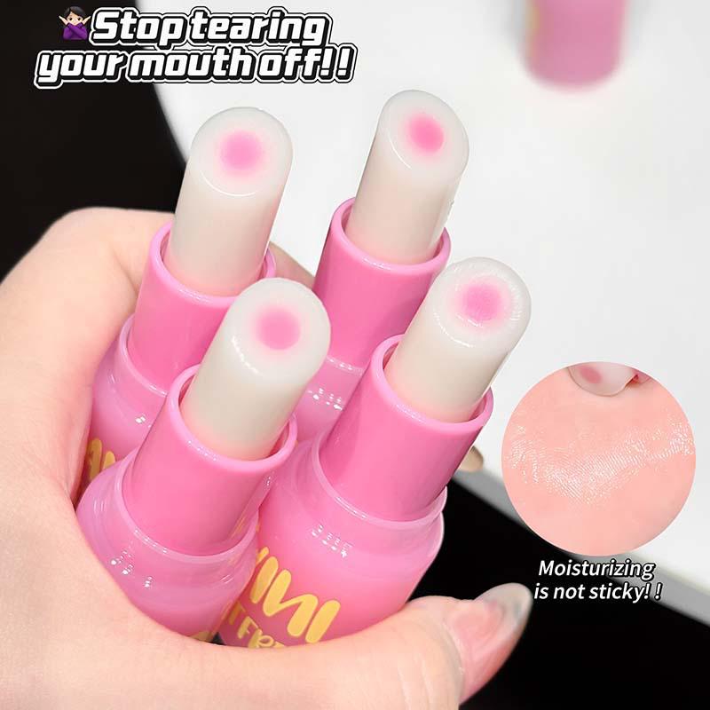 CAPPUVINI Fruit Scented Lipstick: Clear, Moisturizing, and Hydrating for Plump Lips.