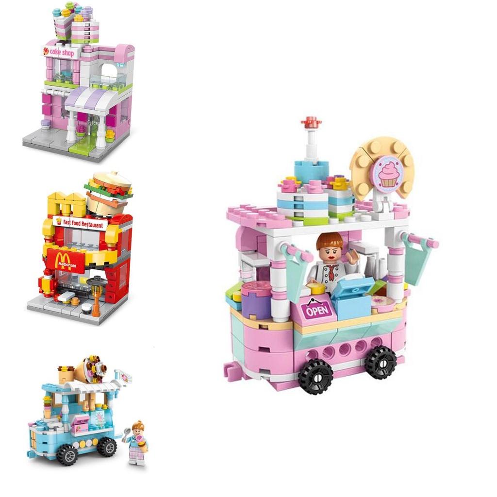 Lego City Street View Mini Street Building Blocks Model Set For Kids Safe Durable And Educational Toy