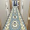 America European Long Corridor Carpet Luxury Decoration Hallway Rug Non-slip Easy Cleaning Floor Mat Stairway Runners Carpets