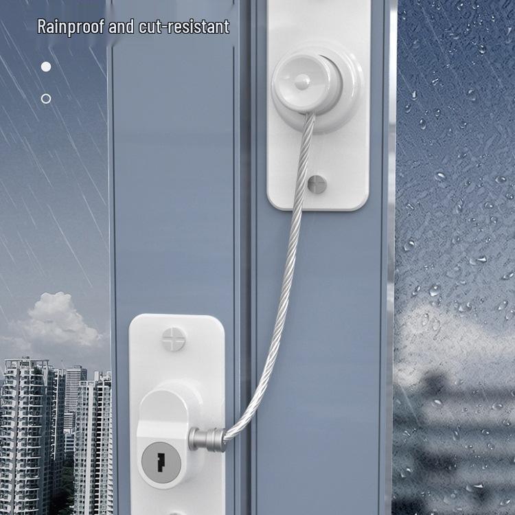 Child Safety Lock for Windows, Doors, Cabinets, and Refrigerators