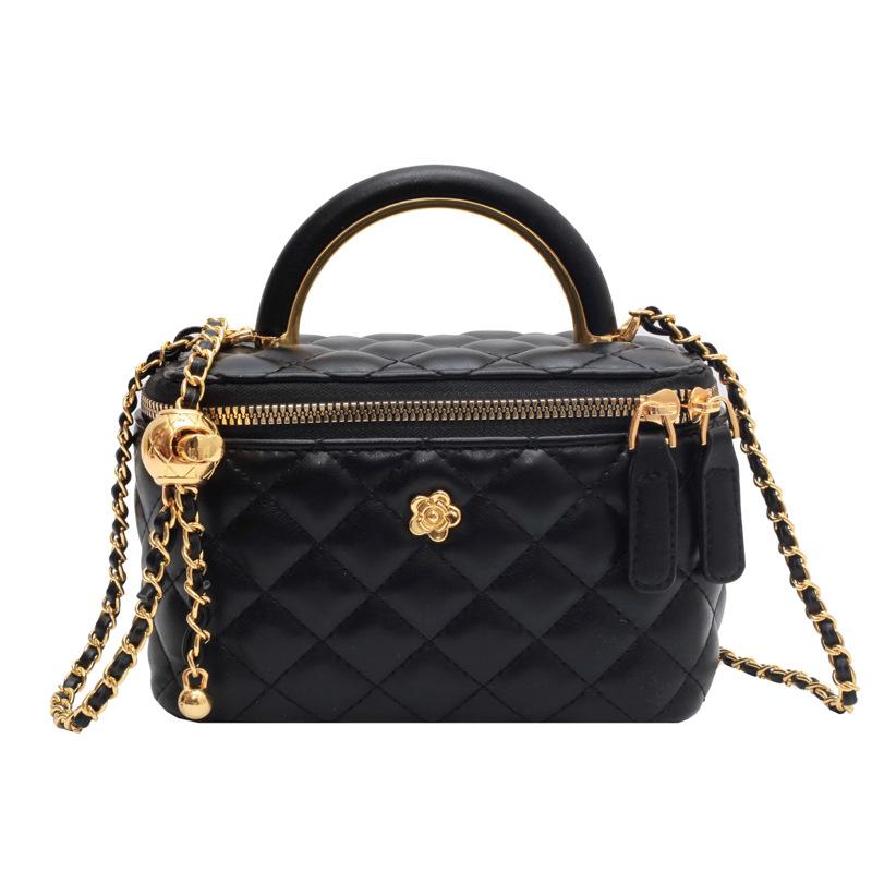 Fashion Small Bag Women's New Rhombus Versatile Crossbody Handheld Shoulder Bag