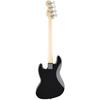 Fender Fender Electric Bass Standard Jazz Bass®, Maple Fingerboard, Black Pickguard, Black with S...