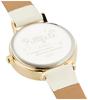 Watch Analog Shake Gold Leather Strap [Fieldwork] KDS012-1 Women's Off-White