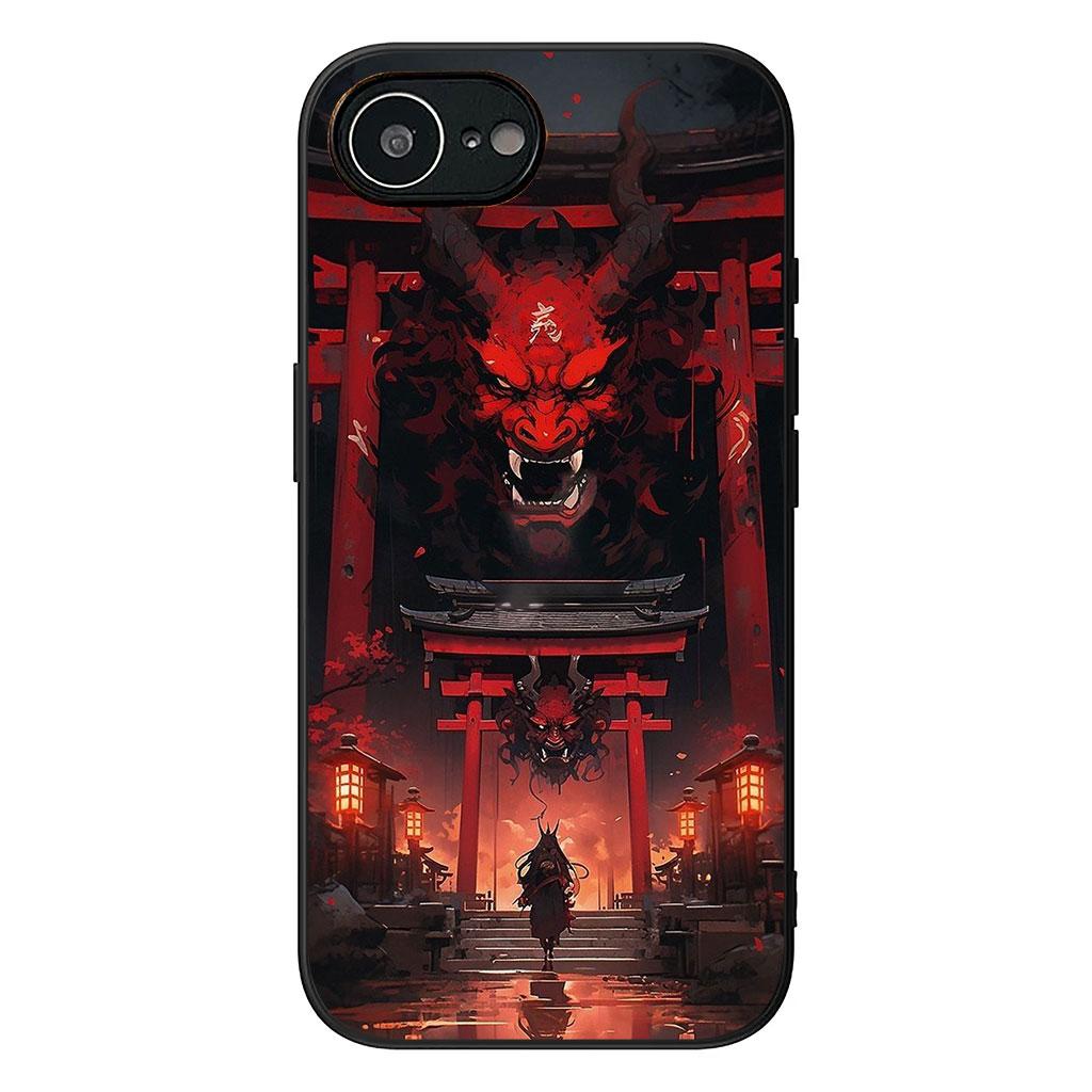 Phone Cover Samurai Ninja Oni Mask Bushido for Xiaomi Poco C85 C71 C65 C61 X7 X6 X5 M6 M7 F6 F7 F8 Ultra Pro C75 Soft Case