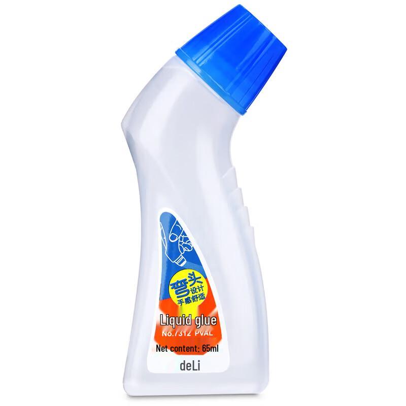 Deli 7312 65ml Liquid Glue with Sponge Applicator