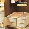 Dorm Underwear & Socks Organizer: Three-in-One Drawer Storage Box for Bras and Underpants