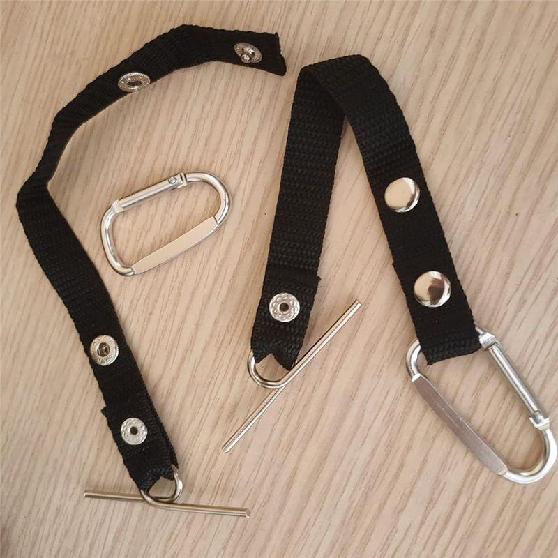 Aug. Fallingstar Tape Thong For Tool Belts 2.4 Inch Wide Electrical Tape Holder Black Adjustabletool Belts