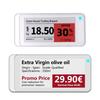 Etiquetas de Preço E Paper Sem Fio Tipo Duplo Atualização Controle Compatível com Bluetooth Baixo Consumo de Energia Etiqueta Digital para Uso em Armazém
