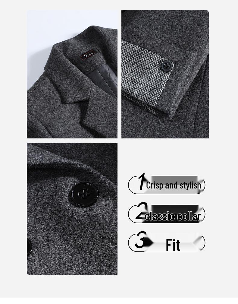 Women's High-End Loose Woolen Winter Suit Jacket 2025