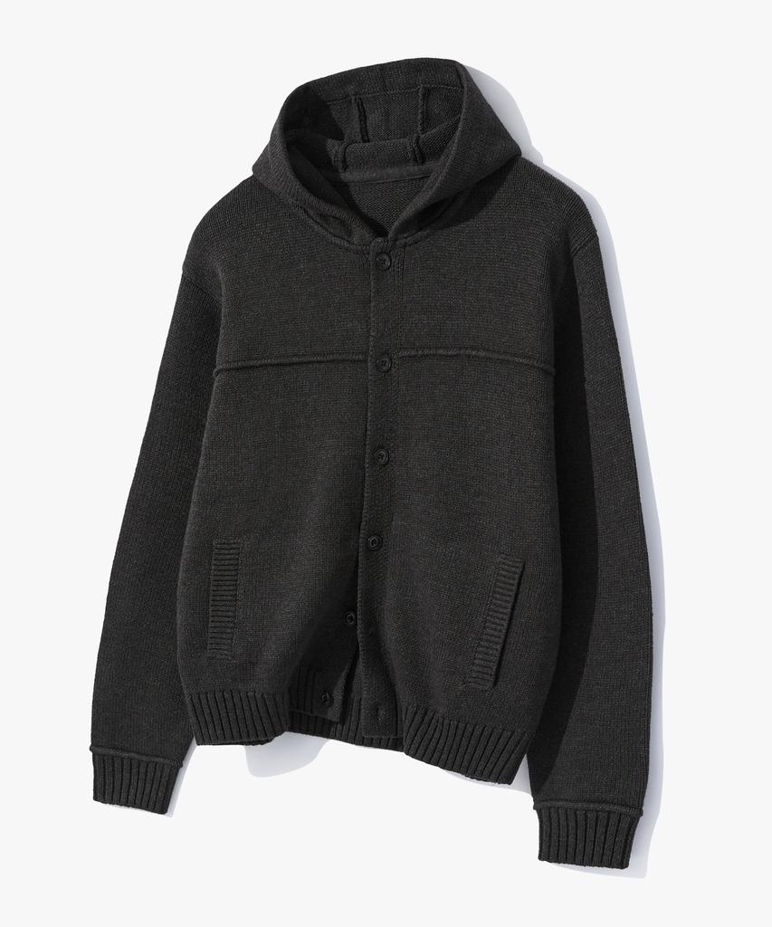 SUARE Legacy Hooded Knit French Black