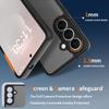 Orange S26 Skin-sensitive Phone Case S25edge Magnetic Lens Fine Hole Drop Resistance Matte 24 Protective Cover