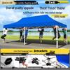 3x6m Heavy-Duty Outdoor Folding Canopy Tent