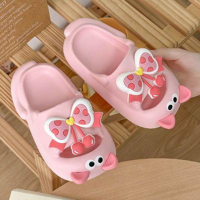 Cartoon Kinder Hausschuhe für Jungen Sommer Strand Hausschuhe Süße Mädchen Schuhe Home Weiche Rutschfeste Niedliche Kinder Hausschuhe