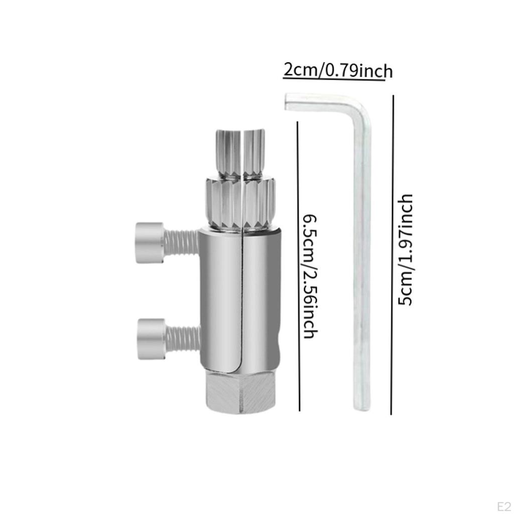 Zestaw do wykręcania uszkodzonych śrub i śrub, Narzędzie do demontażu rur wodnych, Stal