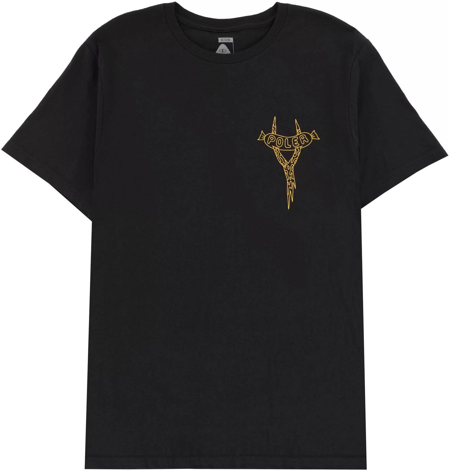 POLER  S/S Toddler T SHIRT SASCLOPS HOCKEY - Black Size Large LEFT 100
