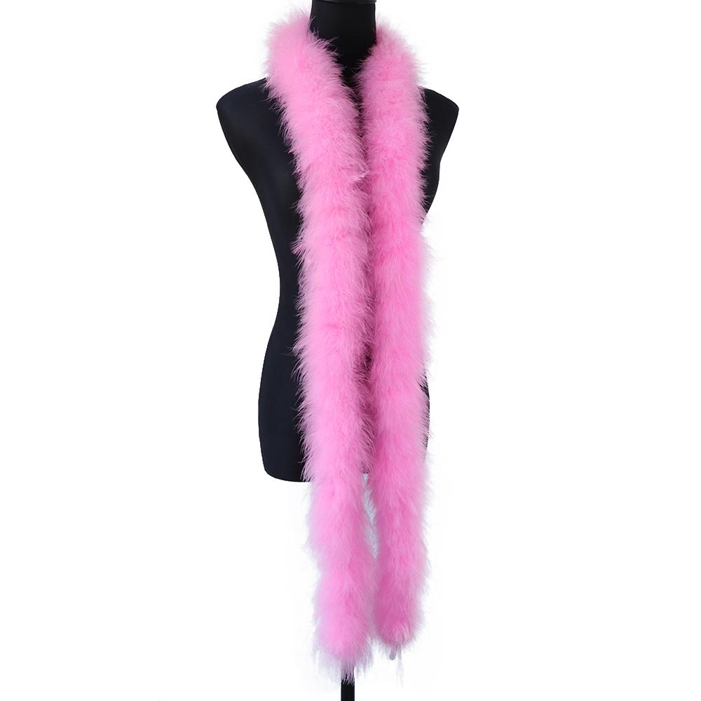 Colorful 50G Marabou Feather Boa 2M Long Plumes Shawl for Wedding Party Christmas Tree Decoration Sewing Handicraft Accessories