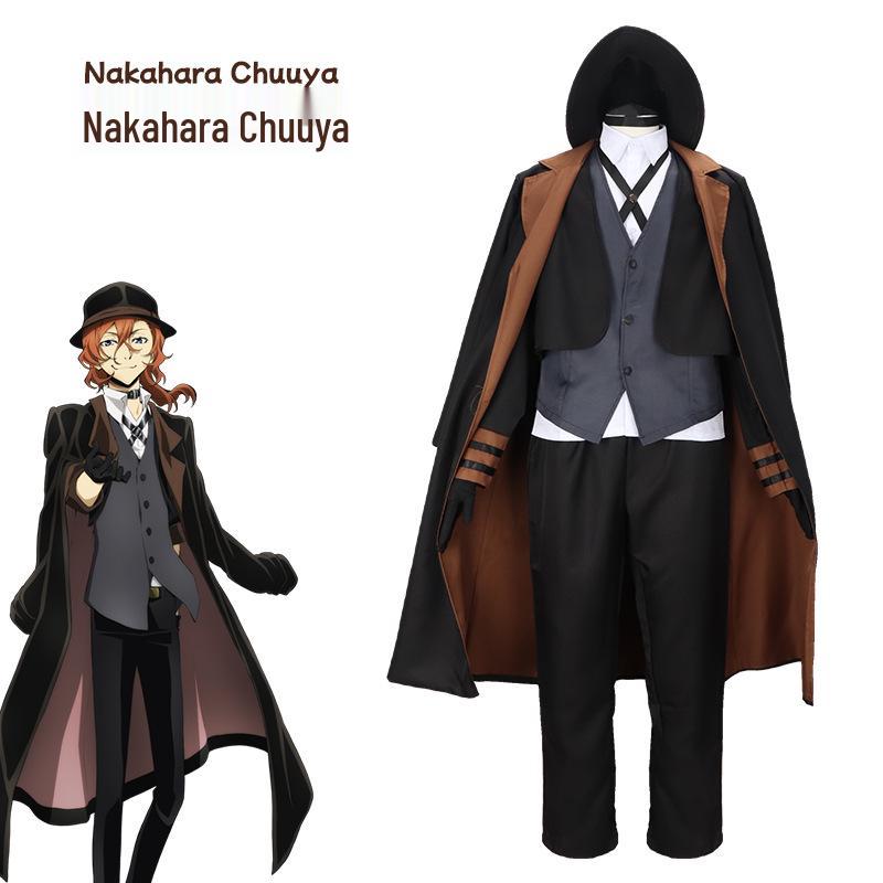 Bungo Stray Dogs Nakahara Chuuya Halloween Cosplay Costume