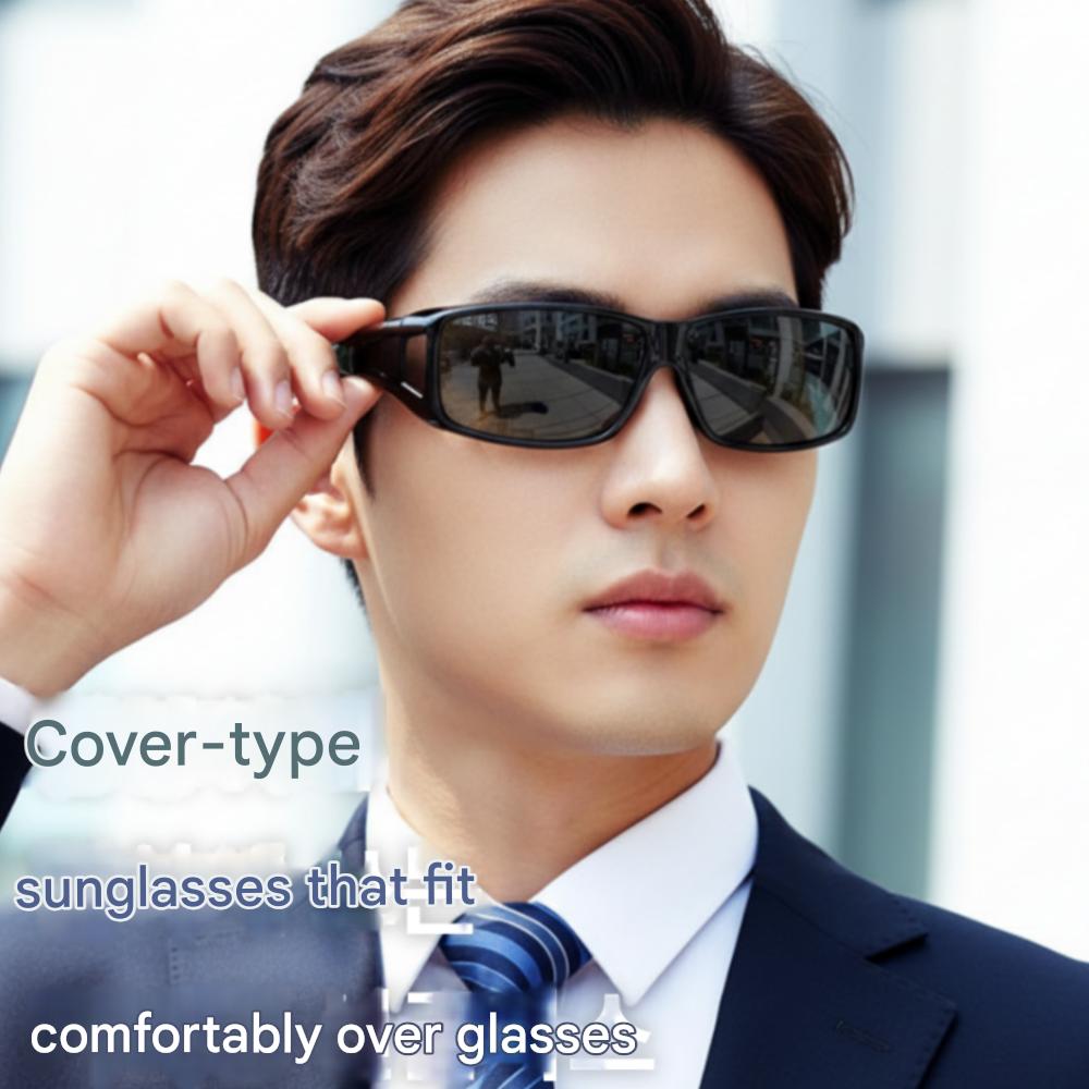 TheMarr Driving Sunglasses Over Glasses Big Size