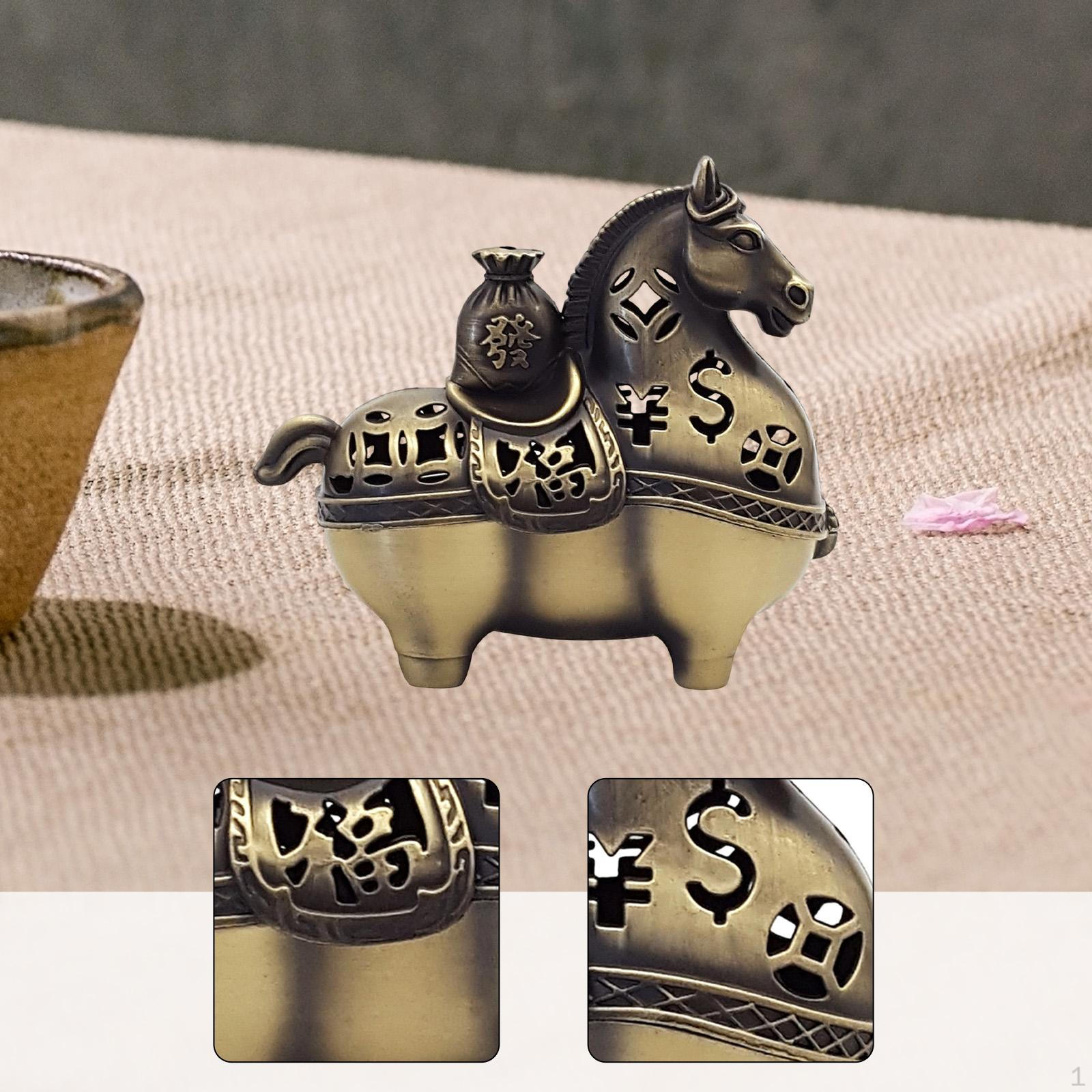 

Burner Holder Bowl Decorative Copper Antique Ornament Censer for Office Bookshelf Tea Room S