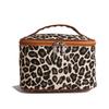 2026 New Leopard Print Cosmetic Bag Large Capacity Cosmetic Storage Bag Portable Toilet Bag
