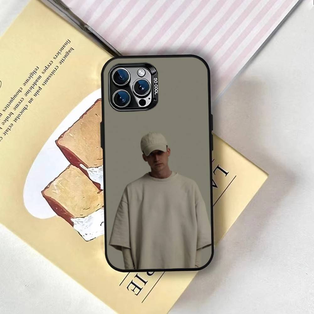 Nathan John Feuerstein NF Phone Case For iPhone 17,16,15,14,13,12,11 Plus,Pro Max,XS,Colored Silver Plated Inside Cover iPhone16plus