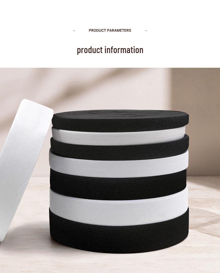 Thickened Elastic Band for Baby Pants - Black Stretchable Infant Band
