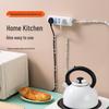 Self-Adhesive Cable Organizer: No-Drill Power Strip & Wire Holder with High Viscosity