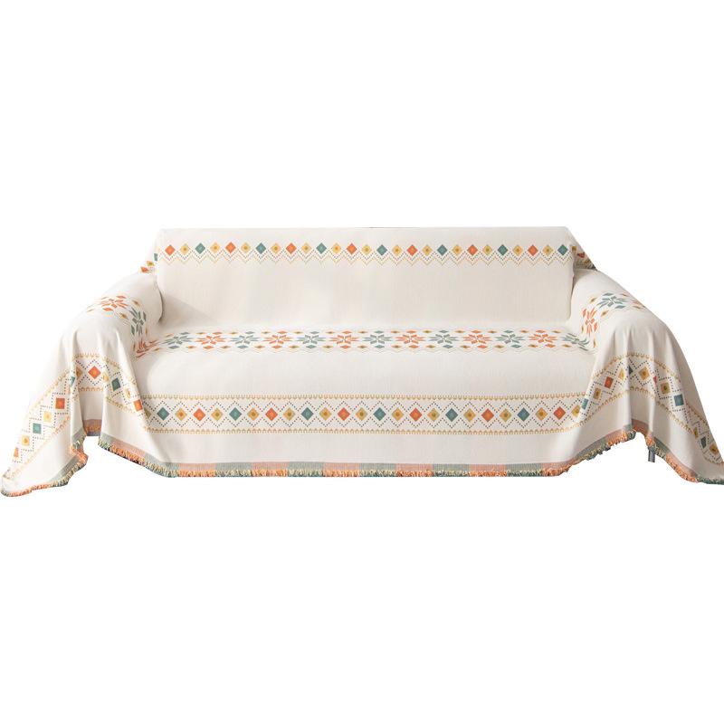 Bohemian Chenille Sofa Towel Four Seasons Universal Full Covered Sofa Cover Towel Non-Slip Sofa Cover Double-Sided Available