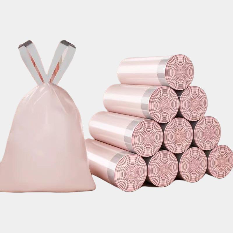 

Сверхбольшие утолщенные мусорные мешки на завязках Ice Berry для кухни, спальни и общежития 10 pcs