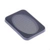 Black Car Audio Speaker Grille Cover with Metal Mesh, Easy Installation And Protector.