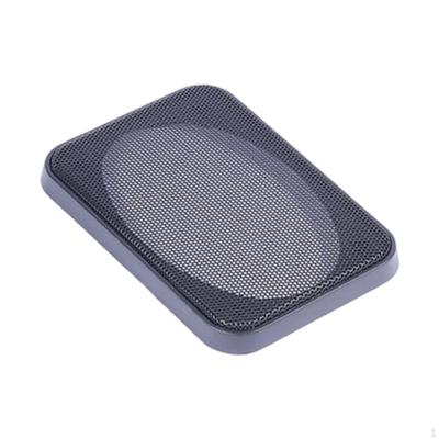 Copertura Griglia Altoparlante Audio Auto Nera con Rete Metallica, Facile Installazione e Protezione.