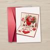 Gift Box Printed Mother's Day Greeting Card Imitation 3D Whimsical Card  Happy Mother's Day