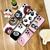 Lucky Number 8 Pattern Phone Case For iPhone 17, 16,15,14,13,12,11 Plus,Pro Max, Others Soft Silicone Black Cover