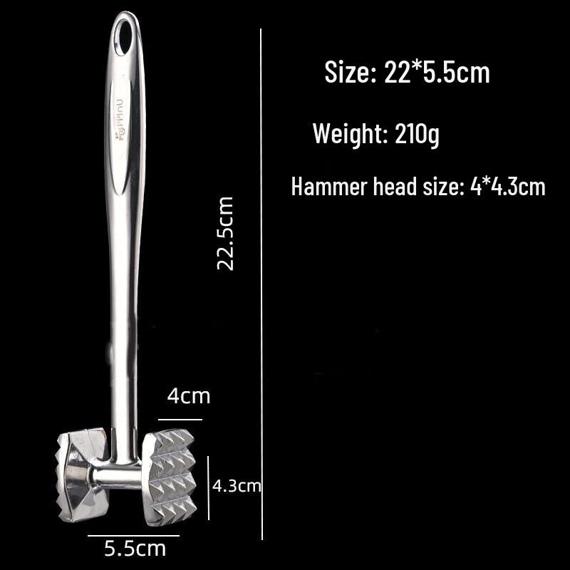 MUTTI Solid Zinc Alloy Meat Tenderizer