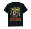Excavator Operator Construction Heavy Equipment Design T-Shirt