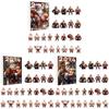 Christmas Countdown Blind Box Mini Santa Pendant Christmas Party Gift For Kids And Friends