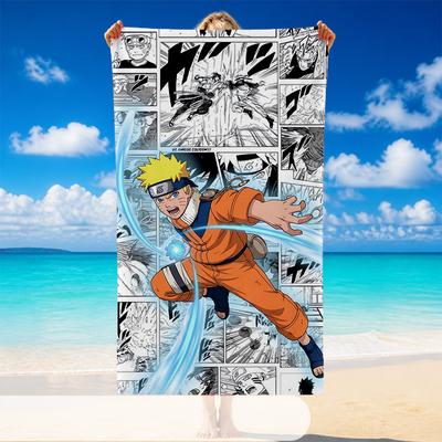 Naruto Strandtuch, Weiches Großes Saugfähiges Handtuch Für Strand Schwimmbad Reisen Urlaub