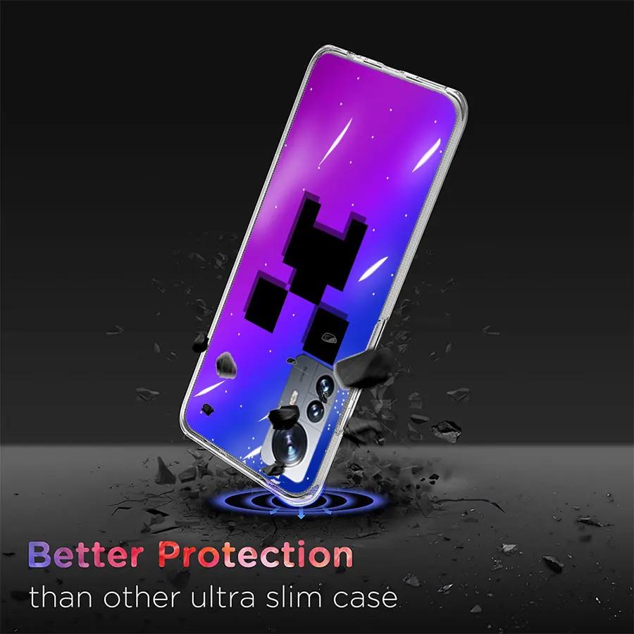 Geometry Dash Phone Case For Xiaomi Poco X3 NFC X4 GT M3 M4 M5 M5S X7 X6 X5 F6 Pro F5 F4 Mi F3 F2 Cover TPU Capa Coque Clear Pat