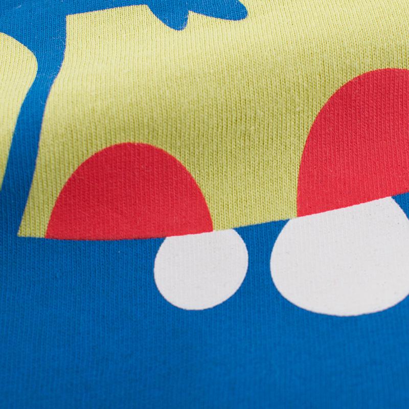 Children's Clothing Summer New Boys' T-shirt Children's Top Cartoon Round Neck Short Sleeved Sweatshirt