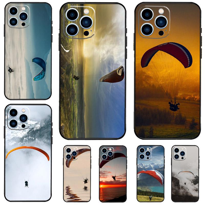 Paragliding Sport Phone Case For iPhone 17 Pro Max 15 14 13 12 11 16 Pro Max Plus 12 13 Mini 16e 17 Air Cover