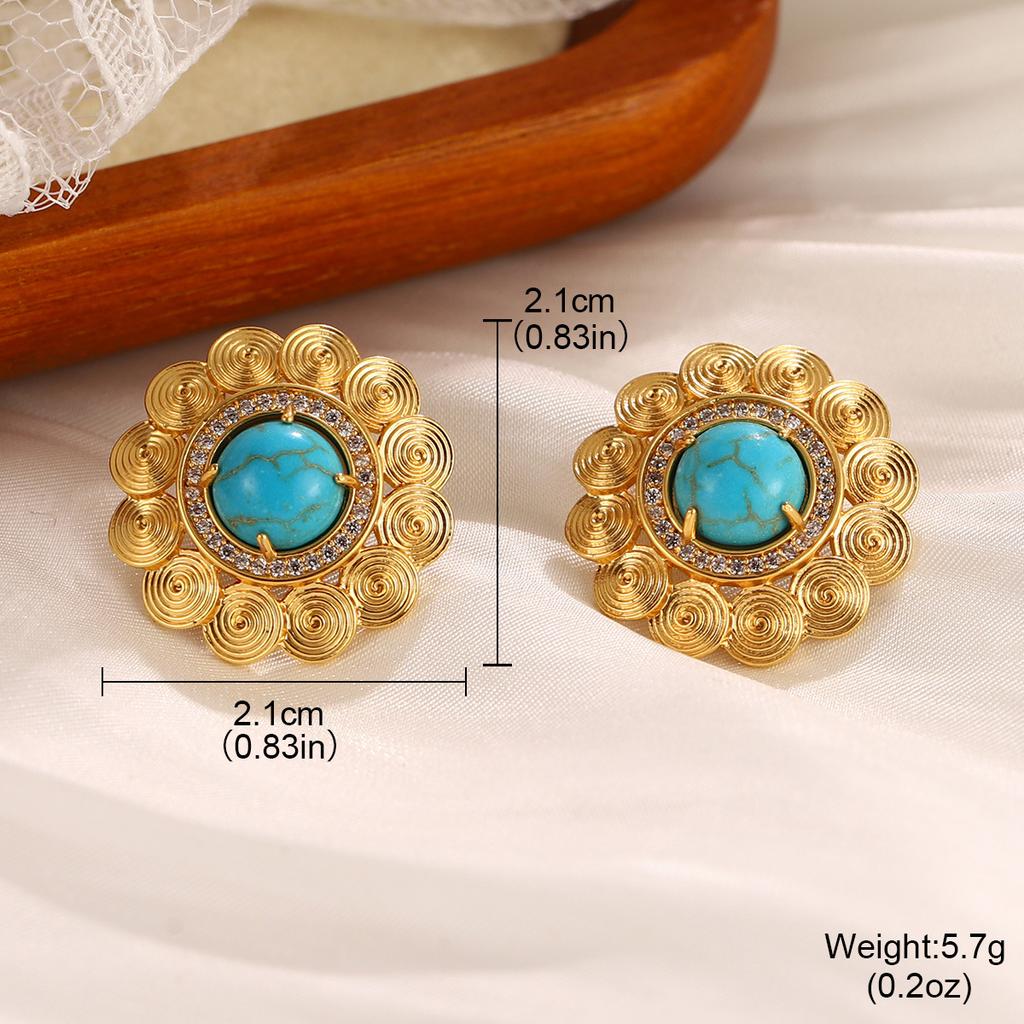 Medieval vintage earrings 925 high-end new models