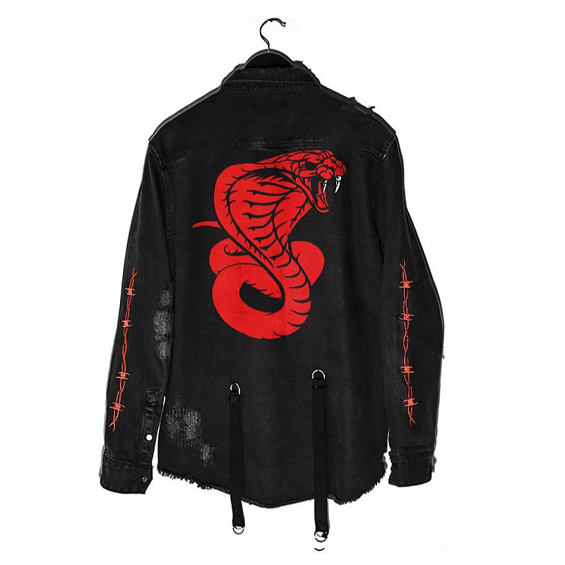 Gym Mens Denim Jacket Fashion Motorcycle Jeans Jackets Men Causal Cotton Black Sports Sweatshirt Fitness Man Outerwear Coat