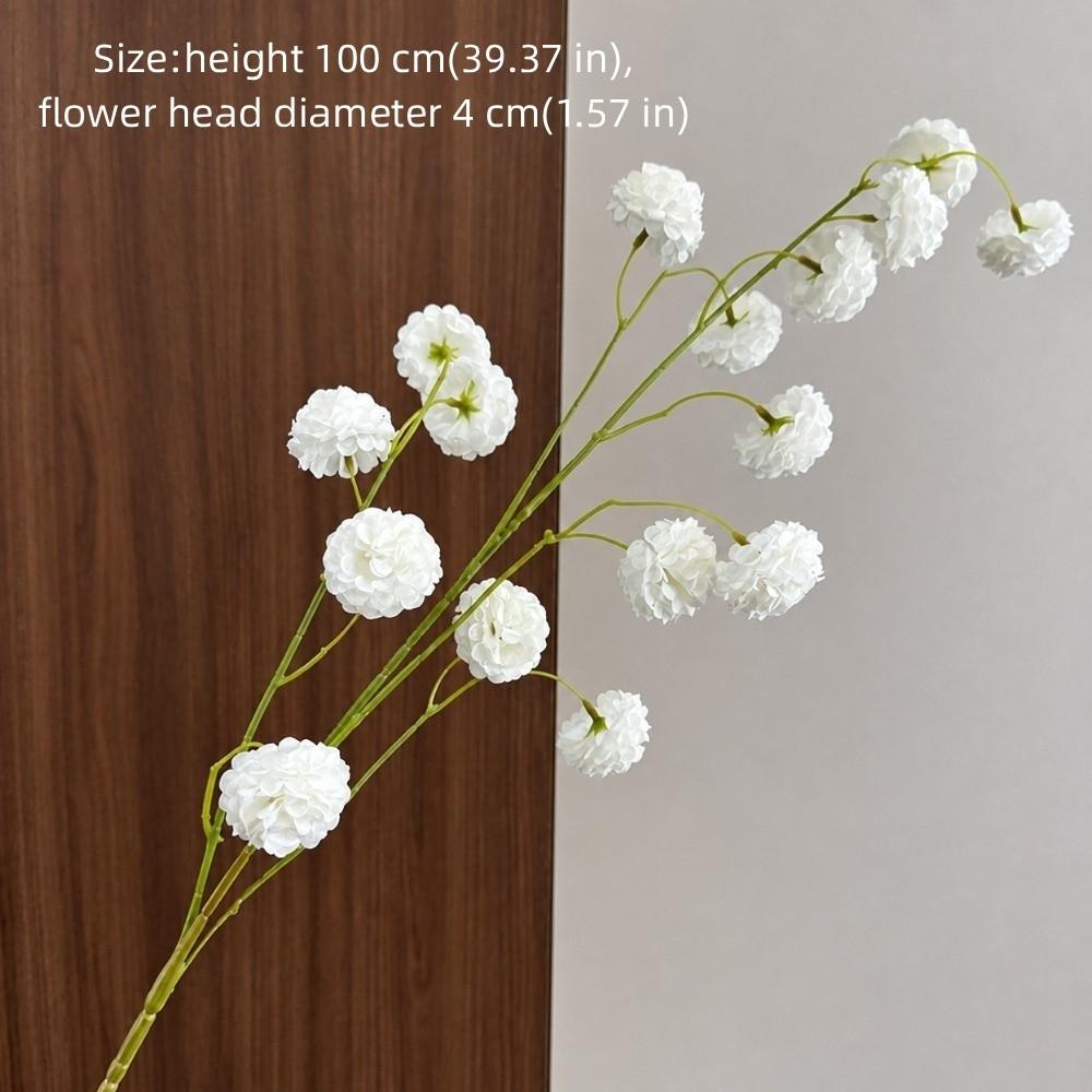 100 Cm Artificial Small Hydrangea Flower Simulation Plastic Fake Flowers Home Vase Decor