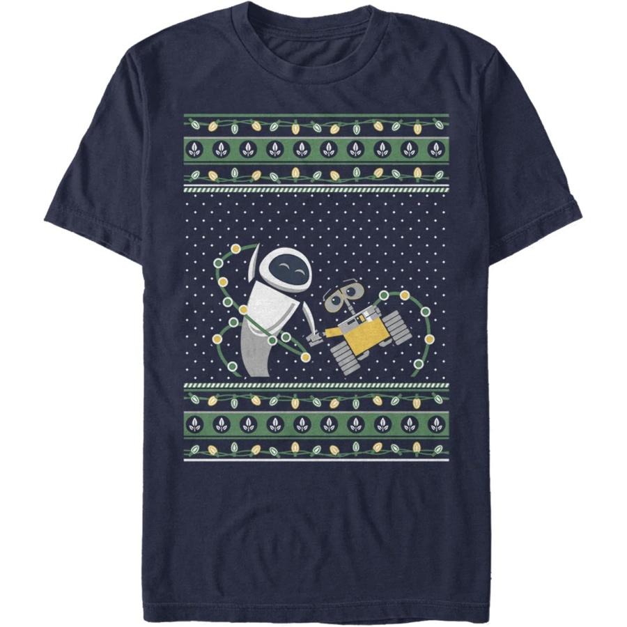 

Fifth Sun Men s Wall-E Eve Ugly Sweater T-Shirt XXXXXL чорний