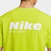 Nike Hyverse Dri-Fit Sun Protection Quick-Dry Breathable Sports Short Sleeve T-Shirt Men Tops Yellow HV4882389