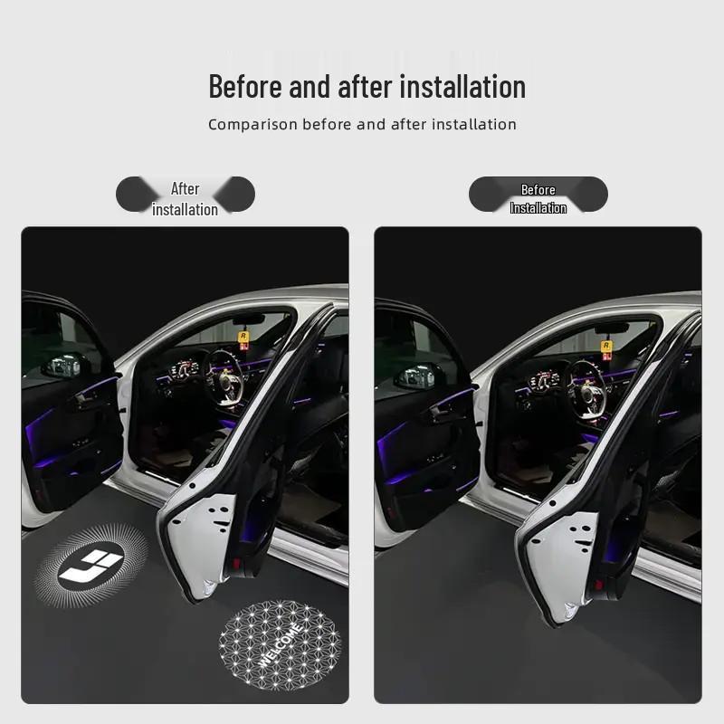 Perfect for Ideal L9 Welcome: ONE Car Door Projection and Dynamic L6, L7, L8 Ambient MEGA Welcome Lights.